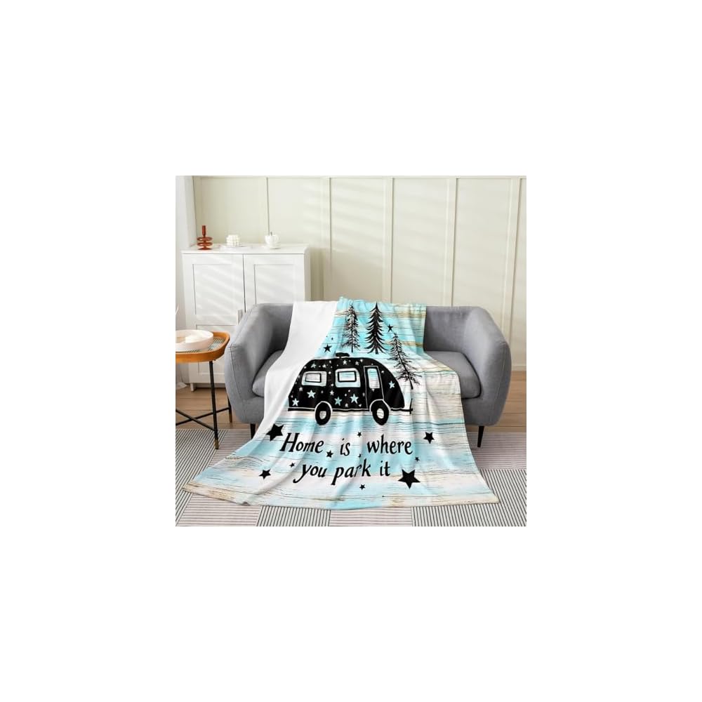 Bear Wild Animal Throw Blanket 50" x60 All Season