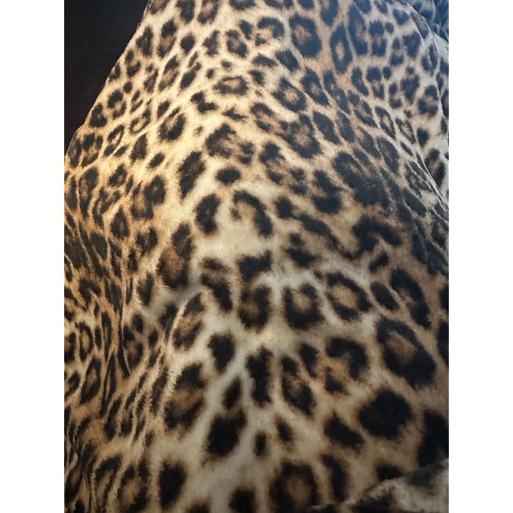 Cheetah Print Throw Blanket, Cute Pink Flannel Blanket, 90" x 90"